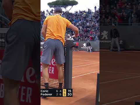 Vintage Roger Federer Mastery In Rome! 😍