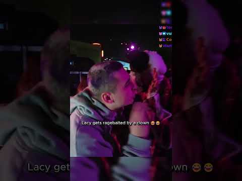 Lacy gets trolled by a clown 😂  #funny #lacy #clown #funnymoments #funnyvideos