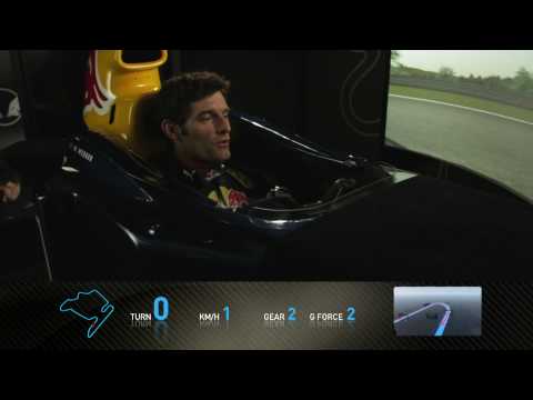 F1 Track Simulator - Mark Webber at Budapest - UCblfuW_4rakIf2h6aqANefA