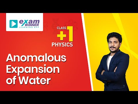 Anomalous Expansion of Water | Mechanical Properties of Fluid | Class 11 Physics |