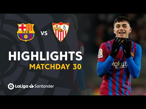 Resumen de FC Barcelona vs Sevilla FC (1-0)