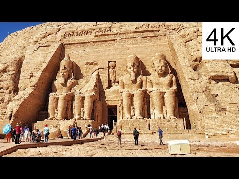 4K Abu Simbel temples - Egypt - UCi3yyO6m05fa0HvaNJapi7w