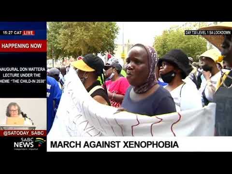 Anti-xenophobia March I Update with Mbalenhle Mthethwa