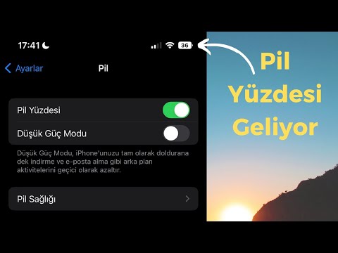 iOS 16 ile Pil Yüzdesi Geri Geliyor