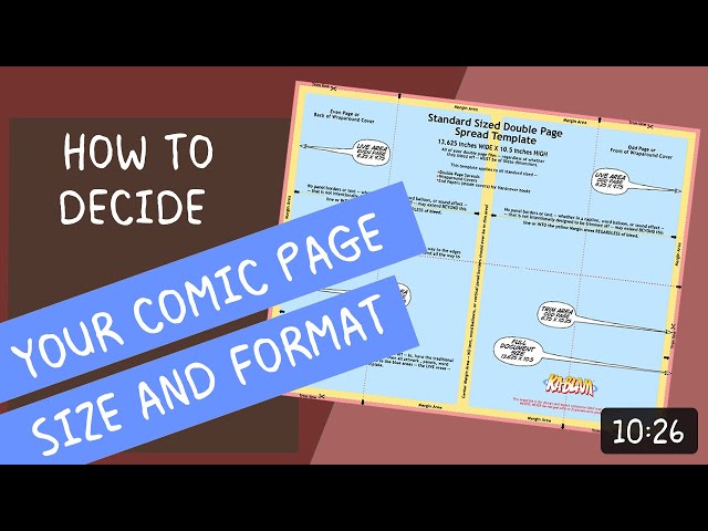 What Is The Standard Comic Book Page Size