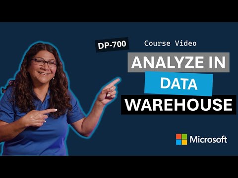 Analyze data in a data warehouse in Microsoft Fabric DP-700