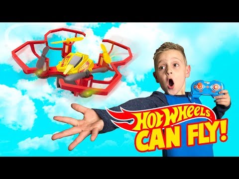 Hot Wheels Cars can fly!! Drone Racers Toys Review for KIDS - UCCXyLN2CaDUyuEulSCvqb2w
