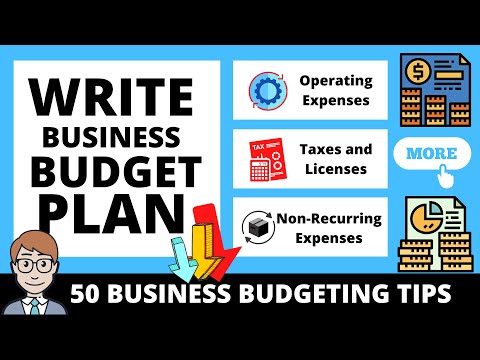 How to Write a Business Budget Plan to Start a Business