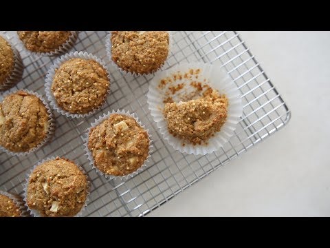Double-Apple Bran Muffins- Healthy Appetite with Shira Bocar