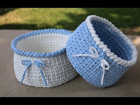 Cesta de Trapillo TUTORIAL