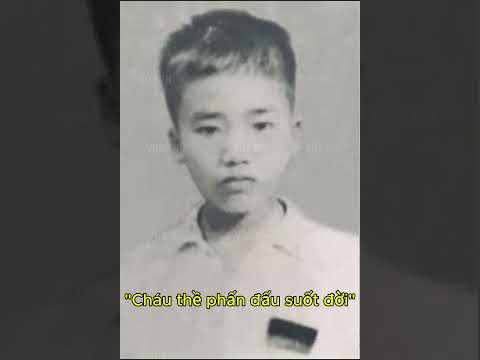 Cháu thề phấn đấu suốt đời - Bài thơ đầu tiên khóc Bác