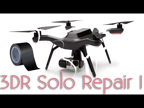 Crashed High End Quadcopter repair - 3DR Solo - Part 1 - UC1O0jDlG51N3jGf6_9t-9mw