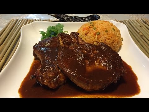 CHULETAS DE PUERCO EN CHILE PASILLA, DELICIOSA RECETA! - UCKkinZz8CfbX-Hr6zcXOO7Q