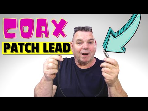 Secret Life of a Coax Jumper Patch Cable Lead!