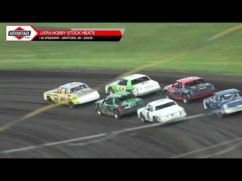 Hobby Stock | I-90 Speedway | 5-30-2020 - dirt track racing video image