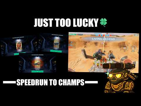 My Luck Is Too Good🍀(#44) | War Robots Speedrun
