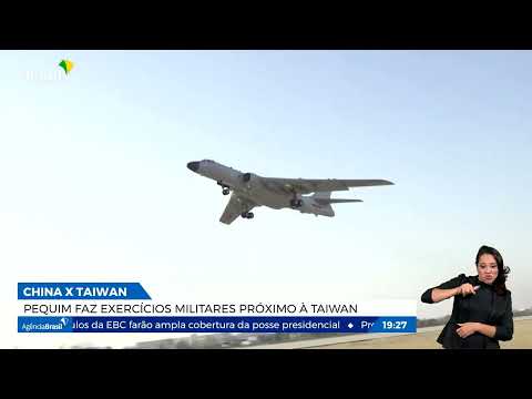 Pequim faz exercícios militares próximos de Taiwan