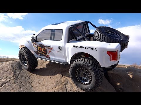 FORD RAPTOR F150 (Stock) on the Rocks  - 8th scale Trail Truck "Traction Hobby" | RC ADVENTURES - UCxcjVHL-2o3D6Q9esu05a1Q