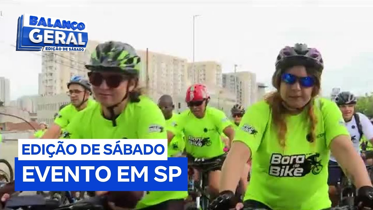 Bora de Bike RECORD e Prefeitura de SP promovem passeio ciclístico pelo centro da capital