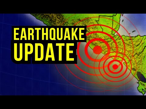 Bigger Earthquakes Shake Several Areas....