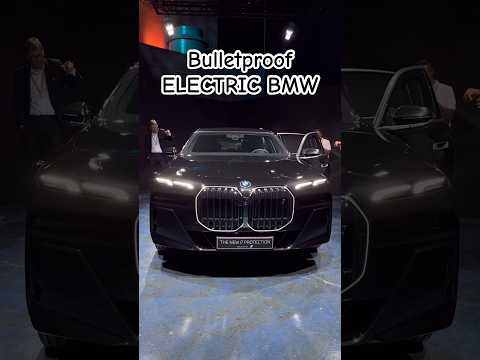 This is a Bulletproof Electric BMW i7