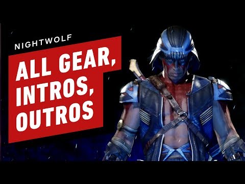 Mortal Kombat 11 - Nightwolf: All Gear, Skins, Intros and Outros - UCKy1dAqELo0zrOtPkf0eTMw