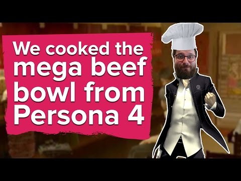 We cooked the mega beef bowl from Persona 4 - UCciKycgzURdymx-GRSY2_dA