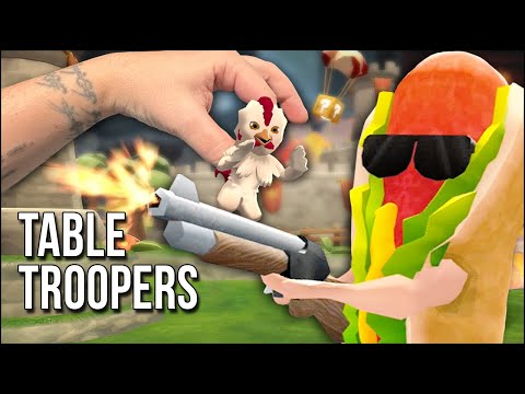 Table Troopers | A Worms-Like Strategy Game Where Hot Dogs ...