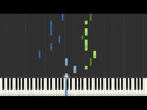 Mark Forster, Lea - Drei Uhr Nachts ( EASY Piano Tutorial / Original Key ) ( + Noten / Synthesia)