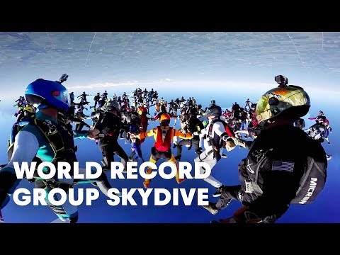 World Record Group Skydive: 164-Person Formation - UCblfuW_4rakIf2h6aqANefA