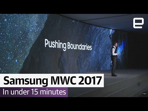 Samsung MWC 2017 in Under 15 Minutes - UC-6OW5aJYBFM33zXQlBKPNA