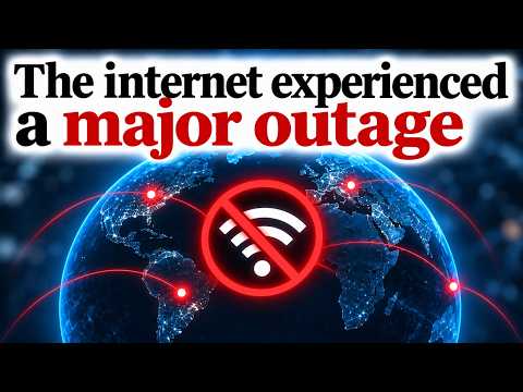 The internet went down