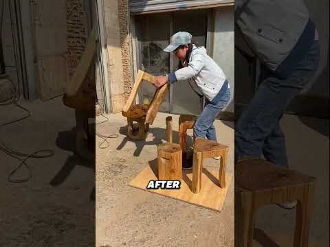 She Built a Dining Table in Minutes! 😳