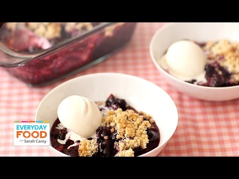 Summertime Blueberry Crumble - Everyday Food with Sarah Carey - UCl0kP-Cfe-GGic7Ilnk-u_Q