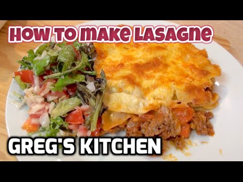 HOW TO MAKE LASAGNA - Easy Fun Recipe  - Greg's Kitchen - UCGXHiIMcPZ9IQNwmJOv12dQ