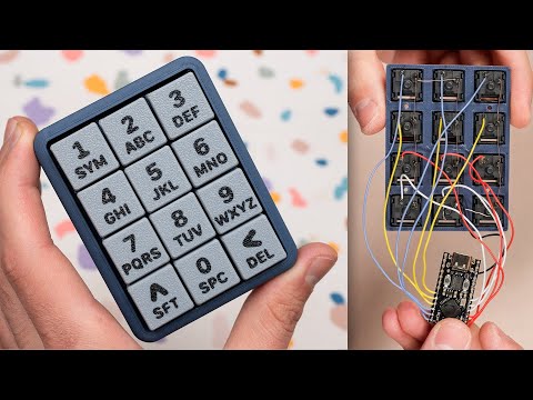 Reviving T9 with a Handwired Mechanical Keyboard - Joe Scotto