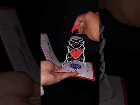 ♥️ #craft #tarjetitadeamor #popup #amor #DIY #detalles #papelería #gift #LOVE #Corazón #frases