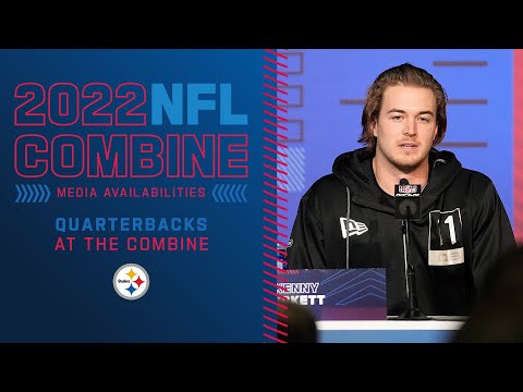 2022 NFL Combine Media Availabilities: Quarterbacks video clip