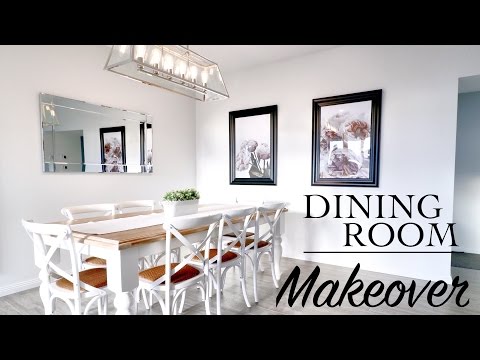 DINING ROOM MAKEOVER! Hamptons Style - UChplUdodMCdfZfmTQbRhNWw