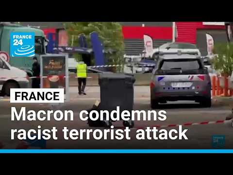 يدين ماكرون الهجوم الإرهابي العنصري في ضاحية باريس