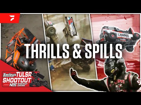 Wildest Moments From The 39th Tulsa Shootout - dirt track racing video image