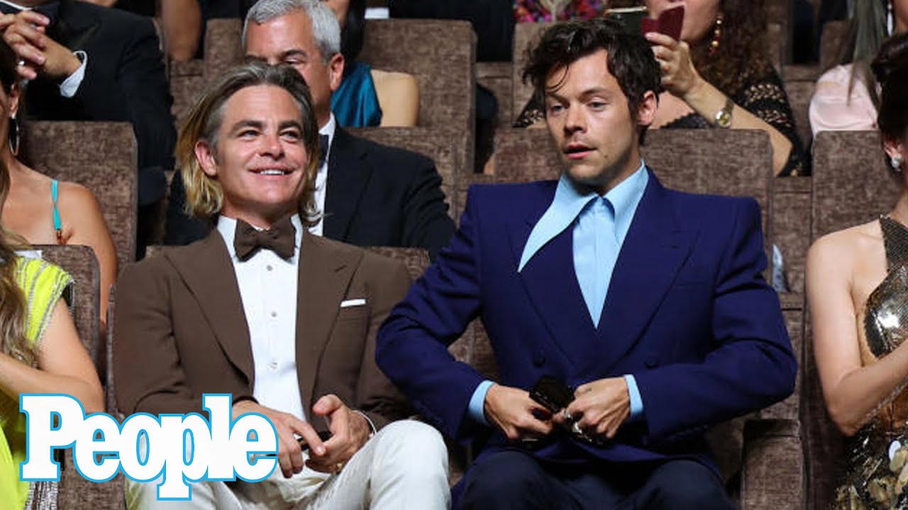 Did Harry Styles Spit on Chris Pine? Internet Dissects Viral Moment | PEOPLE