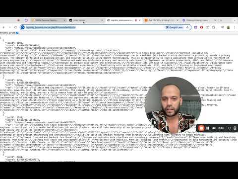 Json Resume Registry: Job Recommendation API and How to Use It