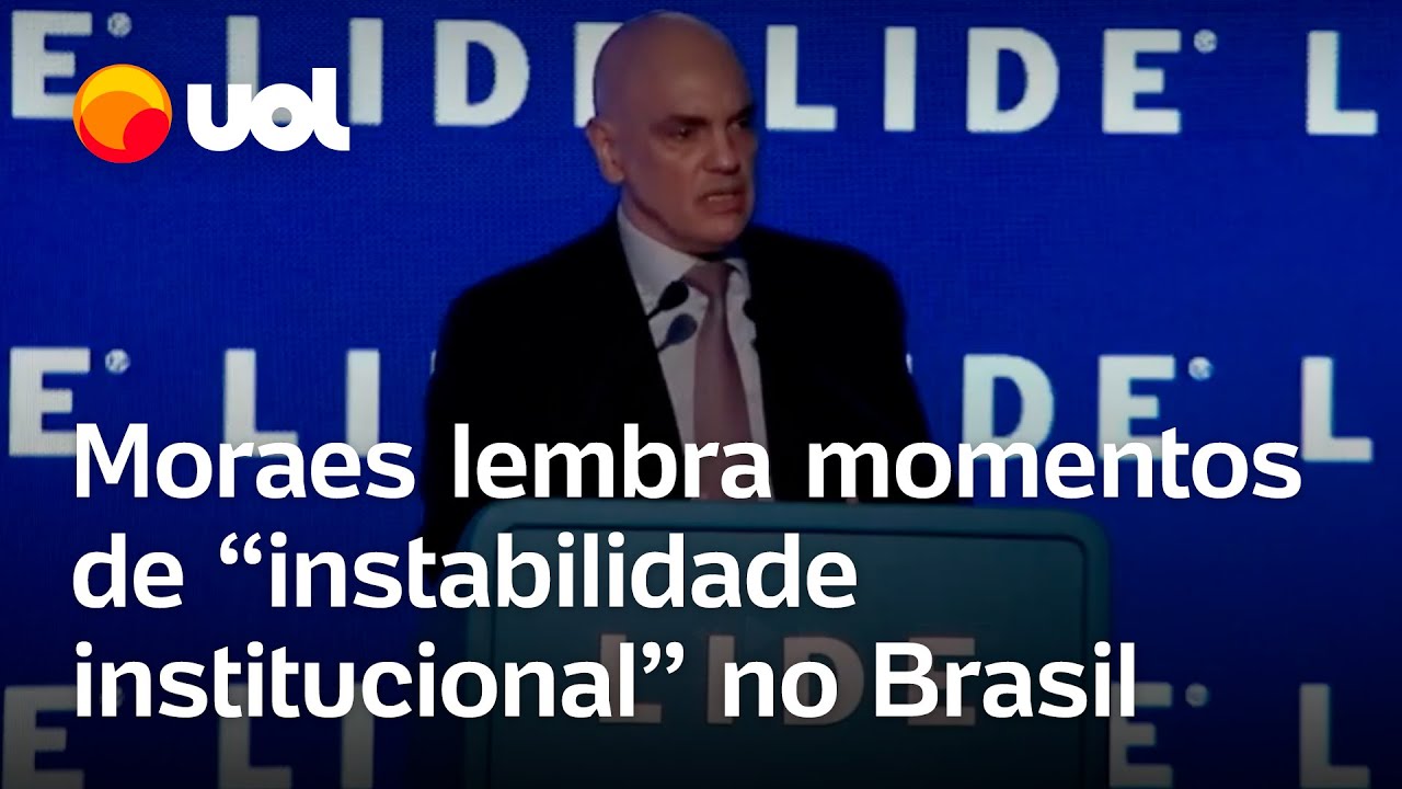 Moraes relembra momentos de intranquilidade Impunidade omissão e covardia nunca deram certo