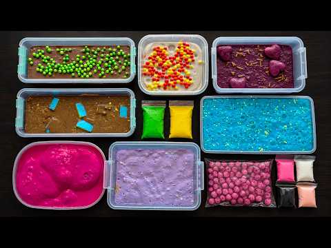 Bring Dead Slime to Life - Mixing Old Slimes into a Big One❤️‍🩹