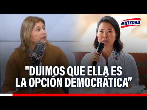 🔴🔵 Roxana Rocha: "Dijimos que ella es la opción democrática a la cual teníamos"
