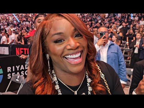Claressa Shields REACTS to Terence Crawford BEATING Canelo