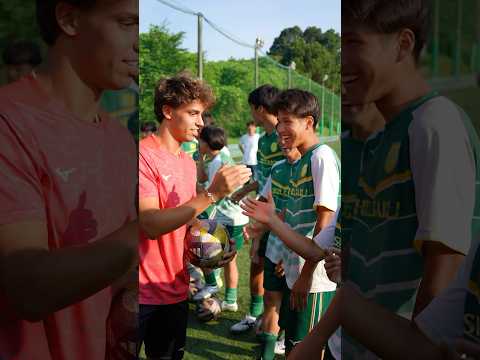 ポルトガルの至宝が静学の練習参加?!🇵🇹 #shorts