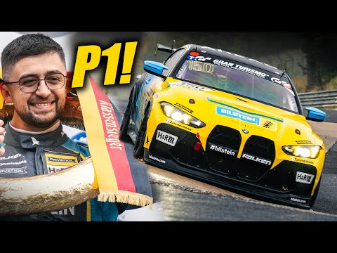 P1!!! Our EPIC LAST DANCE with BMW M4 GT4! // Nürburgring