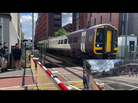 (Picture in Picture) Lincoln High Street & Brayford Level Crossings (06/07/2024)